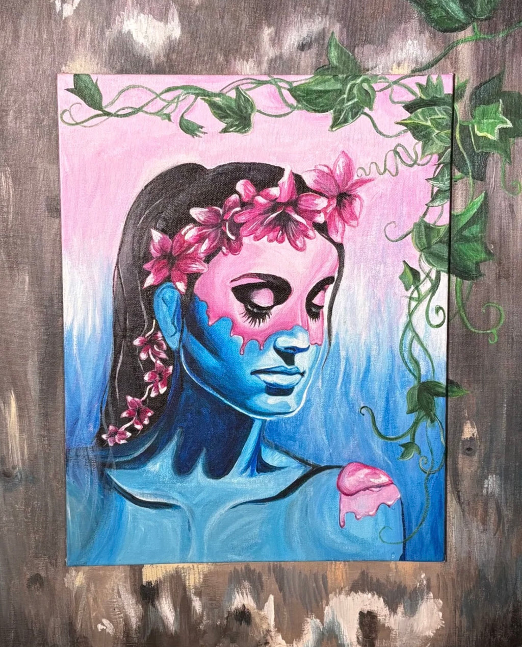 Girl with Ivy