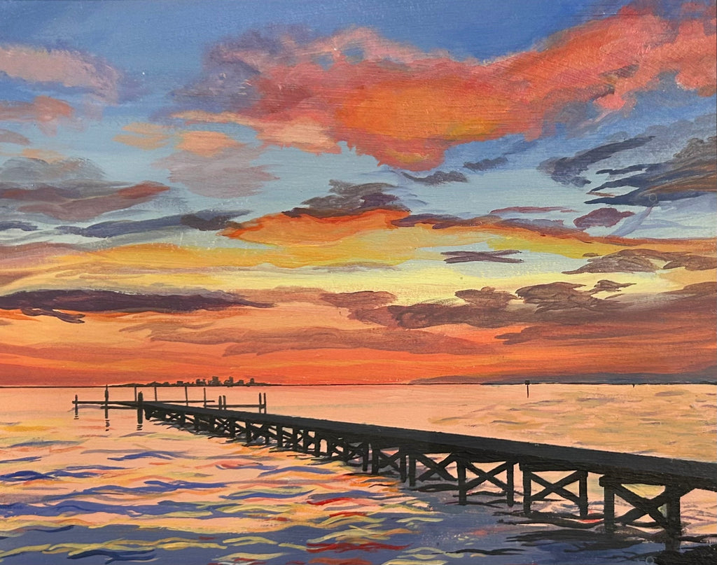 Pier over Naples